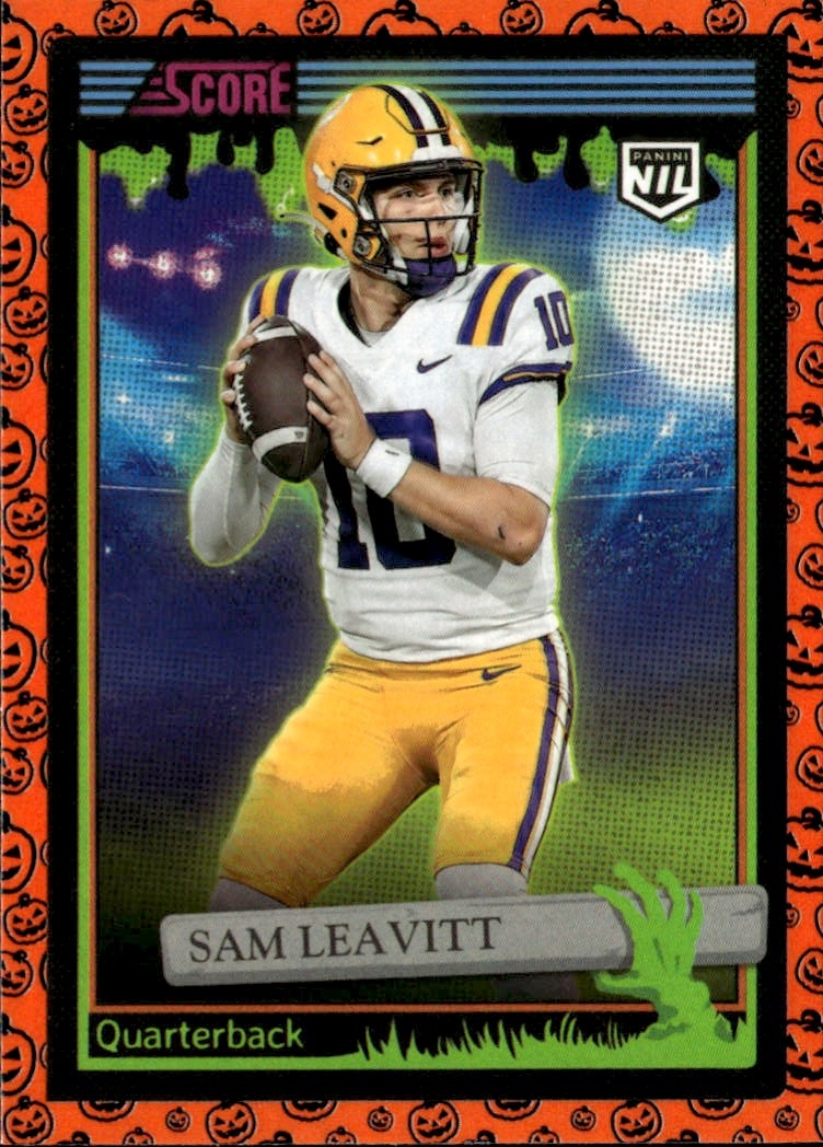 2026 Score A Treat Sam Leavitt graded slab