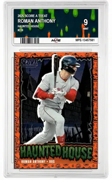 2026 SCORE A TREAT HAUNTED HOUSE #239 ROMAN ANTHONY MPE 9 MINT — graded card up for auction