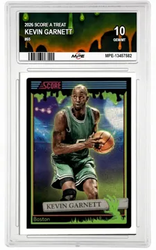 2026 SCORE A TREAT #65 KEVIN GARNETT MPE 10 GEM/MT — graded card up for auction