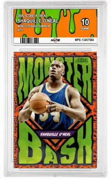2026 SCORE A TREAT MONSTER BASH-PUMPKIN #272 SHAQUILLE O'NEAL MPE 10 GEM/MT — graded card up for auction
