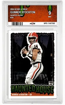 2026 SCORE A TREAT HAUNTED HOUSE #236 GUNNER STOCKTON MPE 9 MINT — graded card up for auction