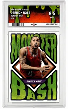 2026 SCORE A TREAT MONSTER BASH #270 DERRICK ROSE MPE 9.5 MINT+ — graded card up for auction