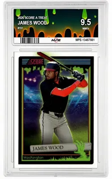 2026 SCORE A TREAT #151 JAMES WOOD MPE 9.5 MINT+ — graded card up for auction