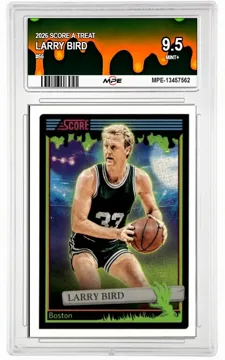 2026 SCORE A TREAT #66 LARRY BIRD MPE 9.5 MINT+ — graded card up for auction