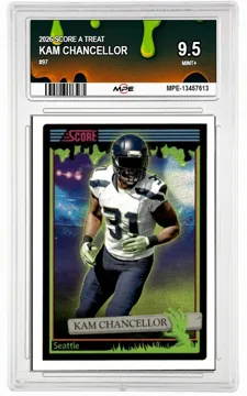 2026 SCORE A TREAT #97 KAM CHANCELLOR MPE 9.5 MINT+ — graded card up for auction