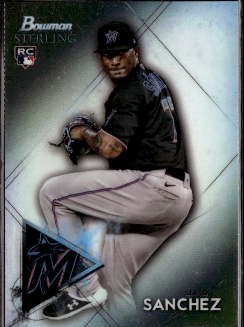 2021 Bowman Sterling Sixto Sanchez graded slab