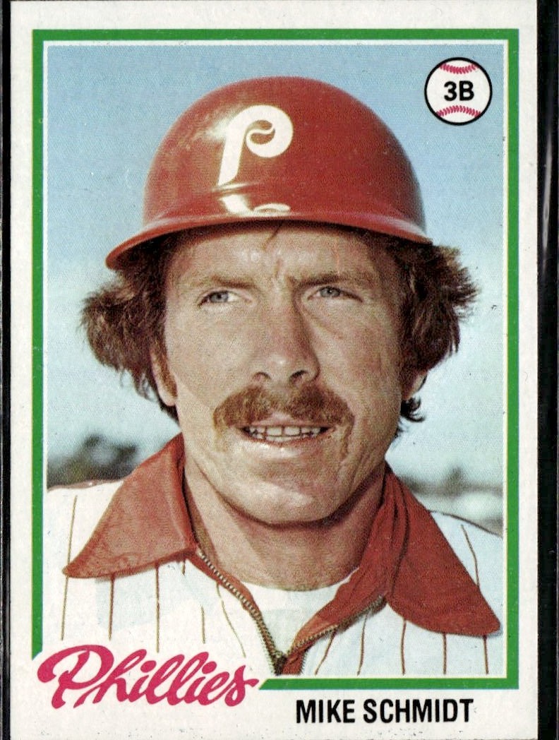 1978 Topps Mike Schmidt graded slab