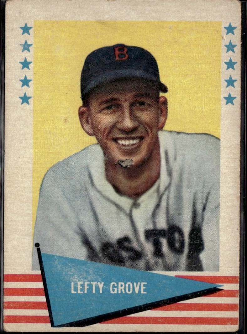 1961 Fleer Lefty Grove graded slab