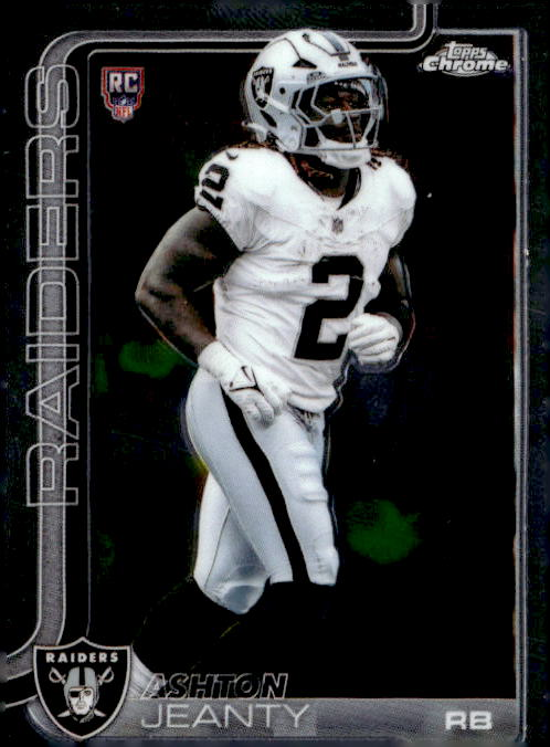 2025 Topps Chrome Ashton Jeanty graded slab
