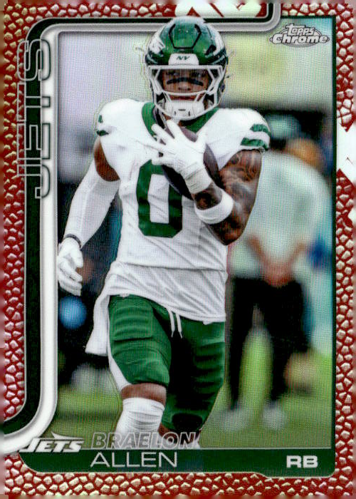 2025 Topps Chrome Braelon Allen graded slab