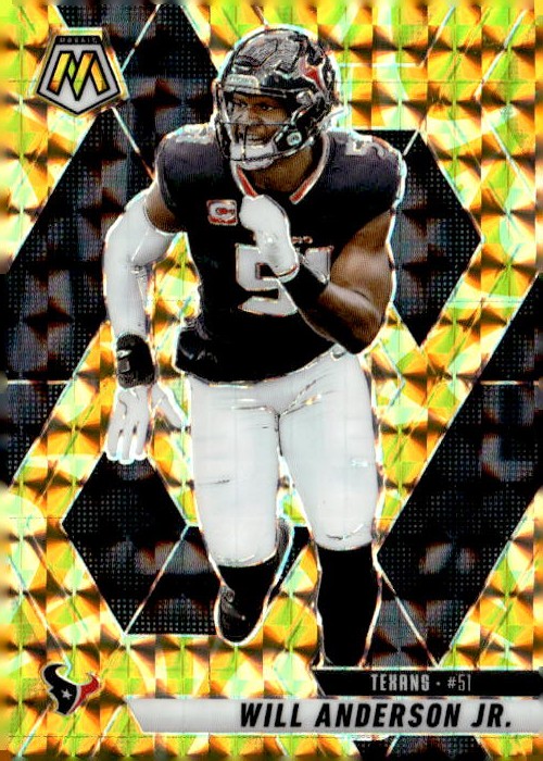 2025 Mosaic Will Anderson Jr. graded slab