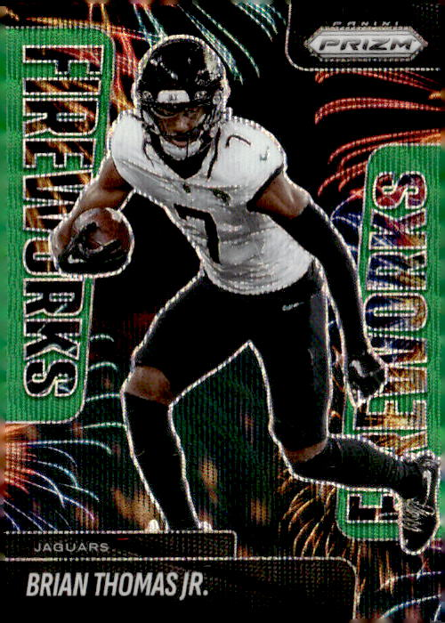 2025 Prizm Brian Thomas Jr. graded slab