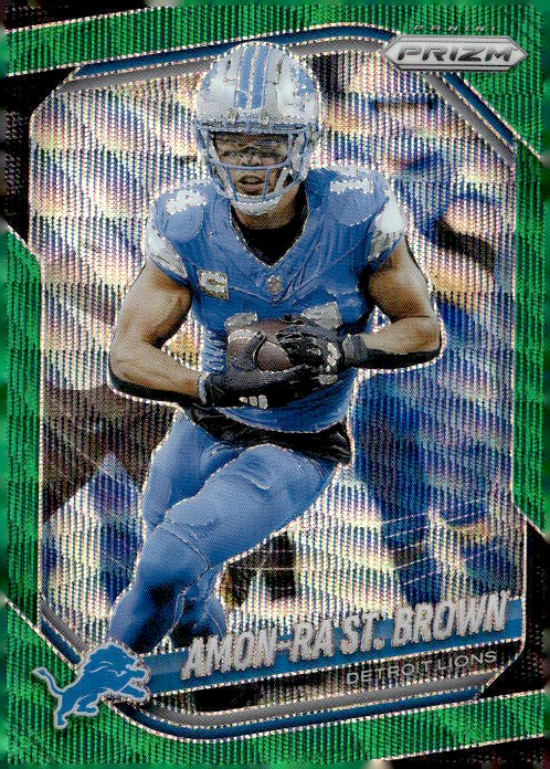 2025 Prizm Amon-Ra St. Brown graded slab