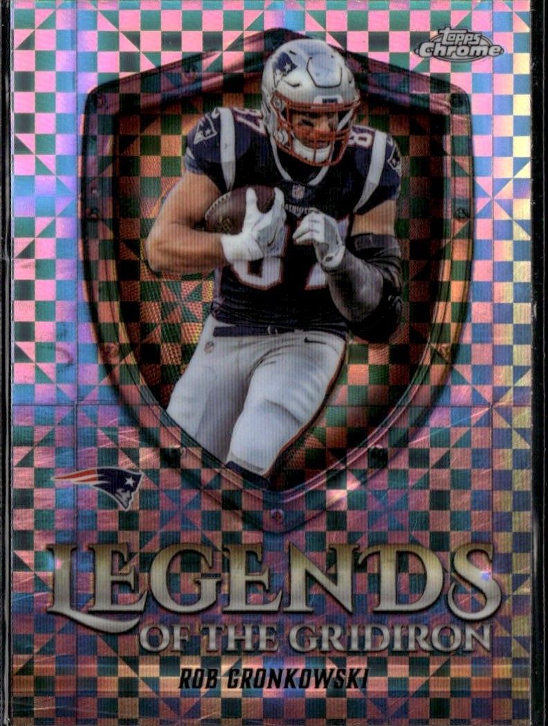 2025 Topps Chrome Rob Gronkowski graded slab