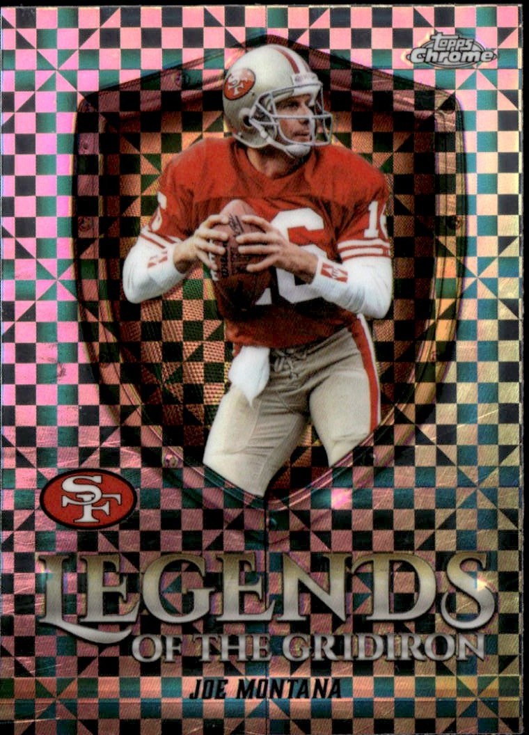 2025 Topps Chrome Joe Montana graded slab