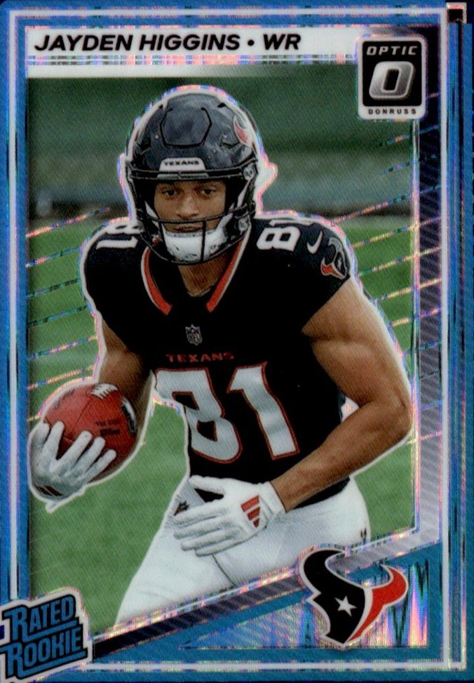 2025 Optic Jayden Higgins graded slab