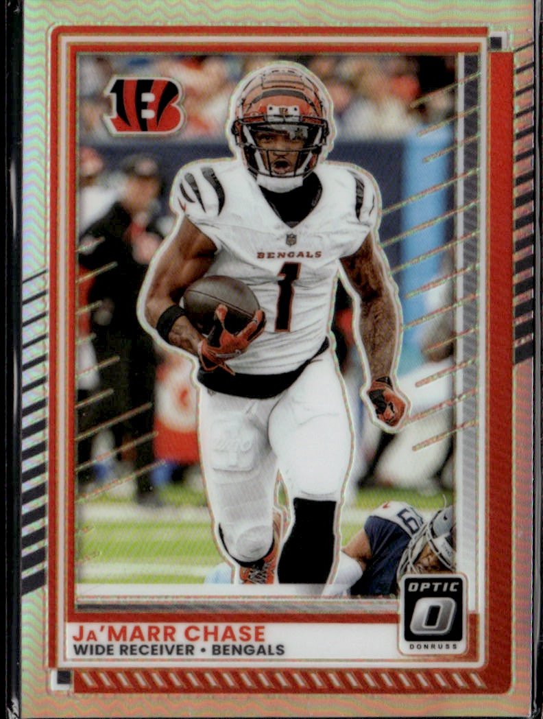 2025 Optic Ja'Marr Chase graded slab