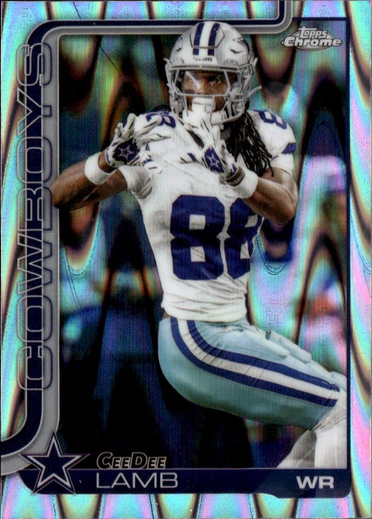 2025 Topps Chrome Ceedee Lamb graded slab