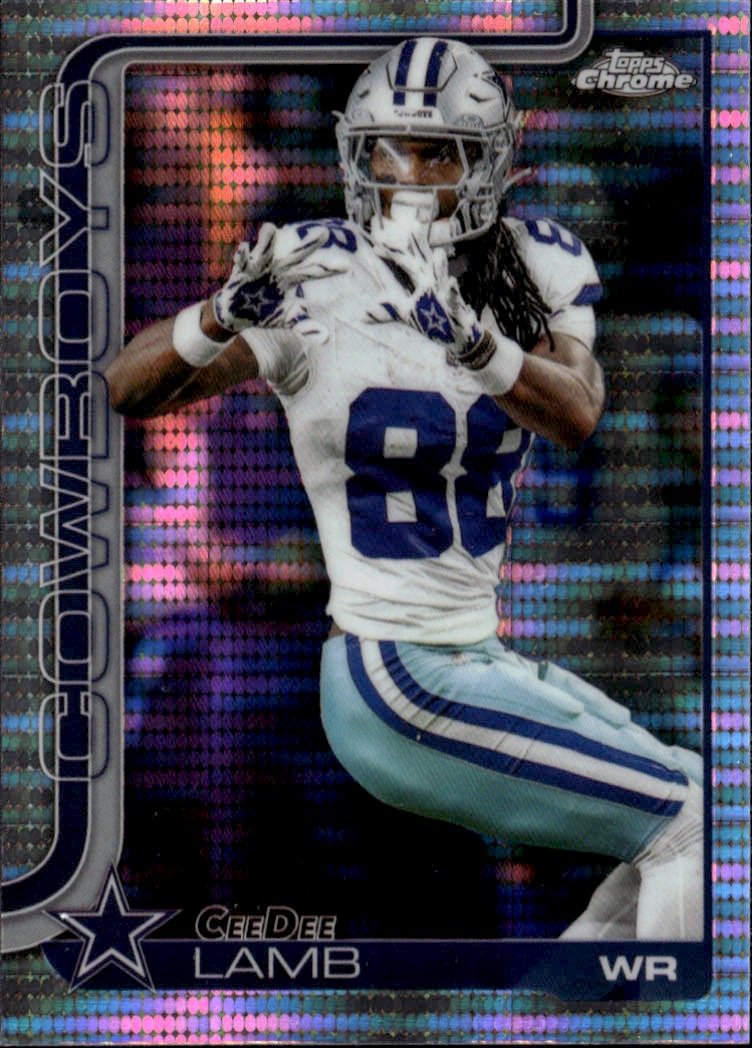 2025 Topps Chrome Ceedee Lamb graded slab