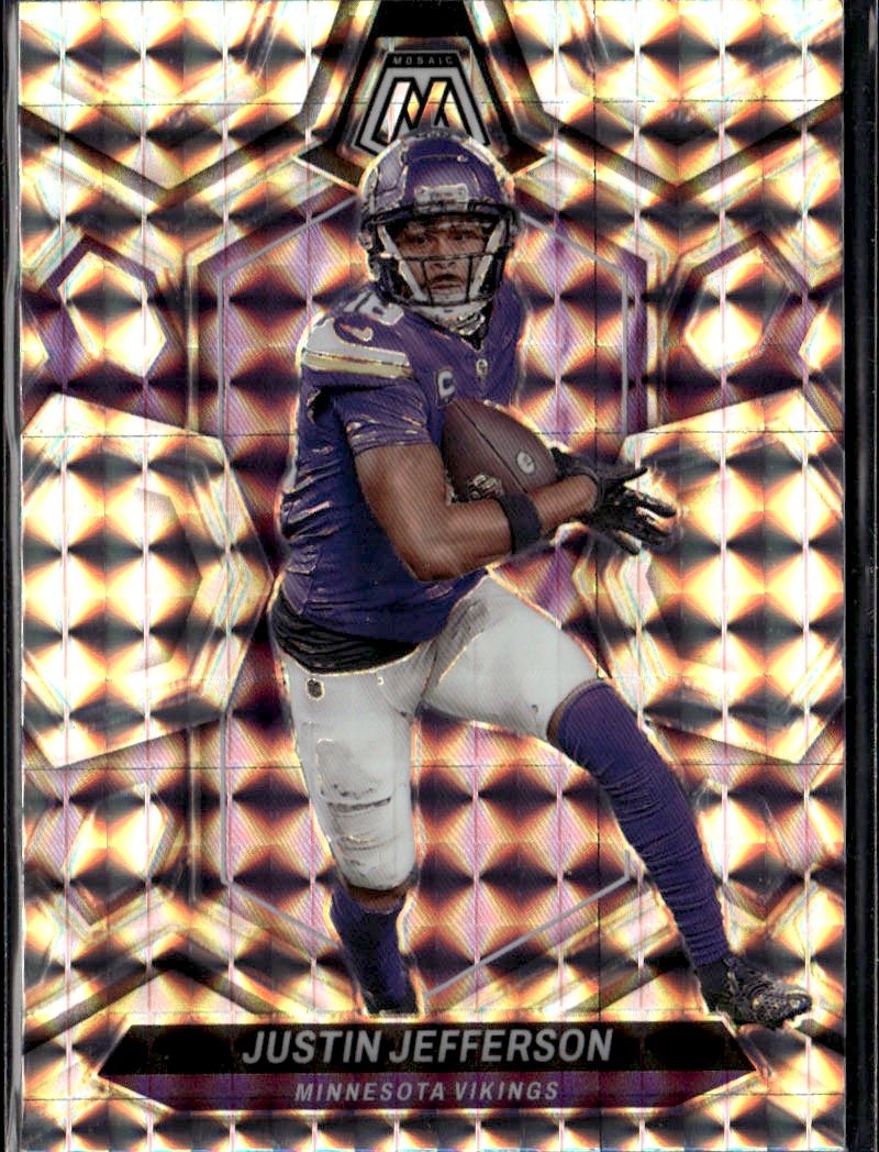 2024 Mosaic Justin Jefferson graded slab