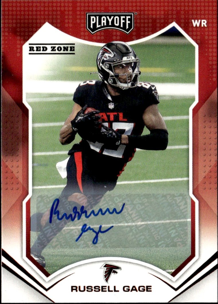 2021 Playoff Russell Gage graded slab