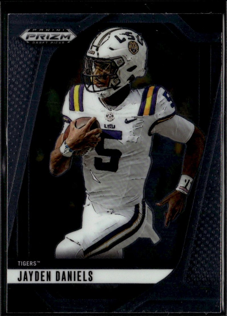 2025 Prizm Draft Picks Jayden Daniels graded slab