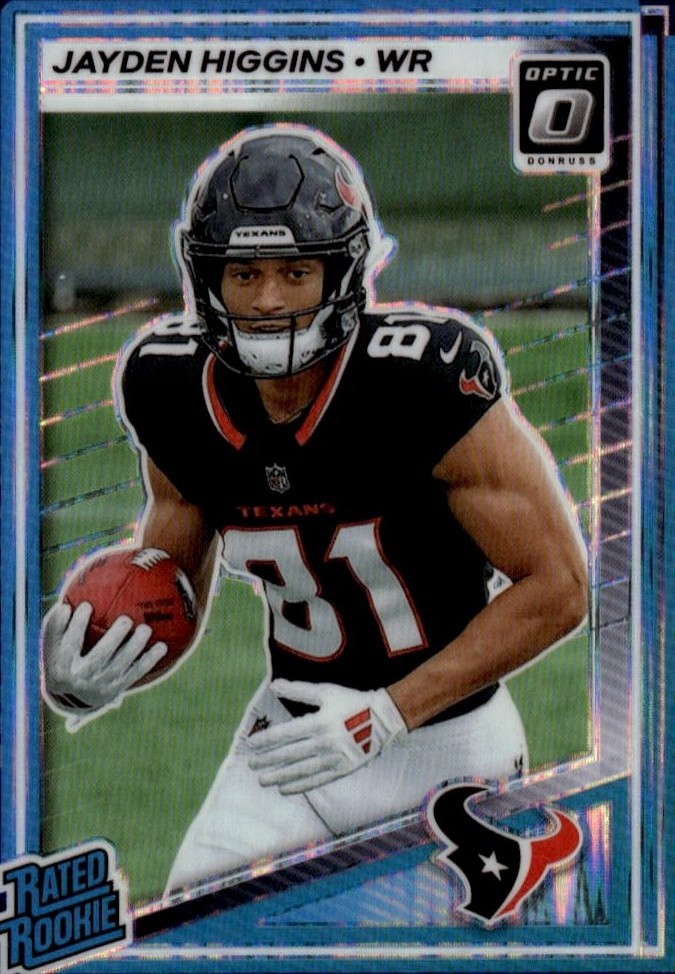 2025 Optic Jayden Higgins graded slab