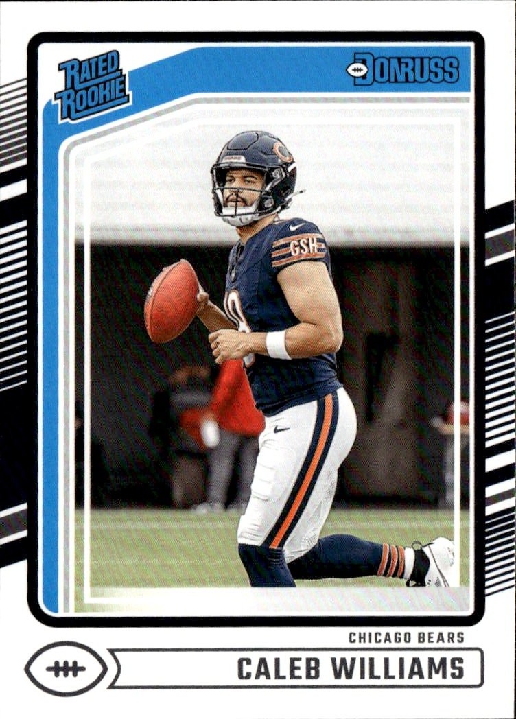2024 Donruss Caleb Williams graded slab