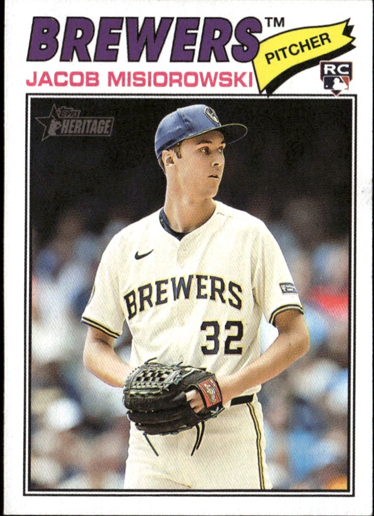 2026 TOPPS HERITAGE JACOB MISIOROWSKI graded slab