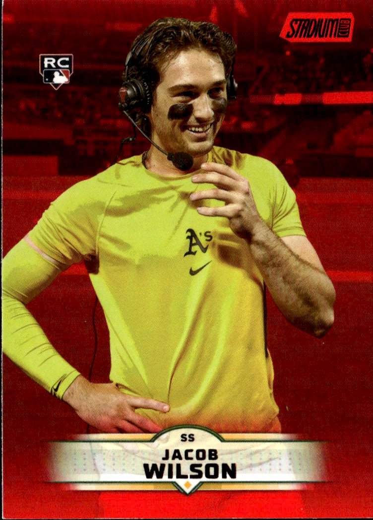2025 Stadium Club Jacob Wilson graded slab