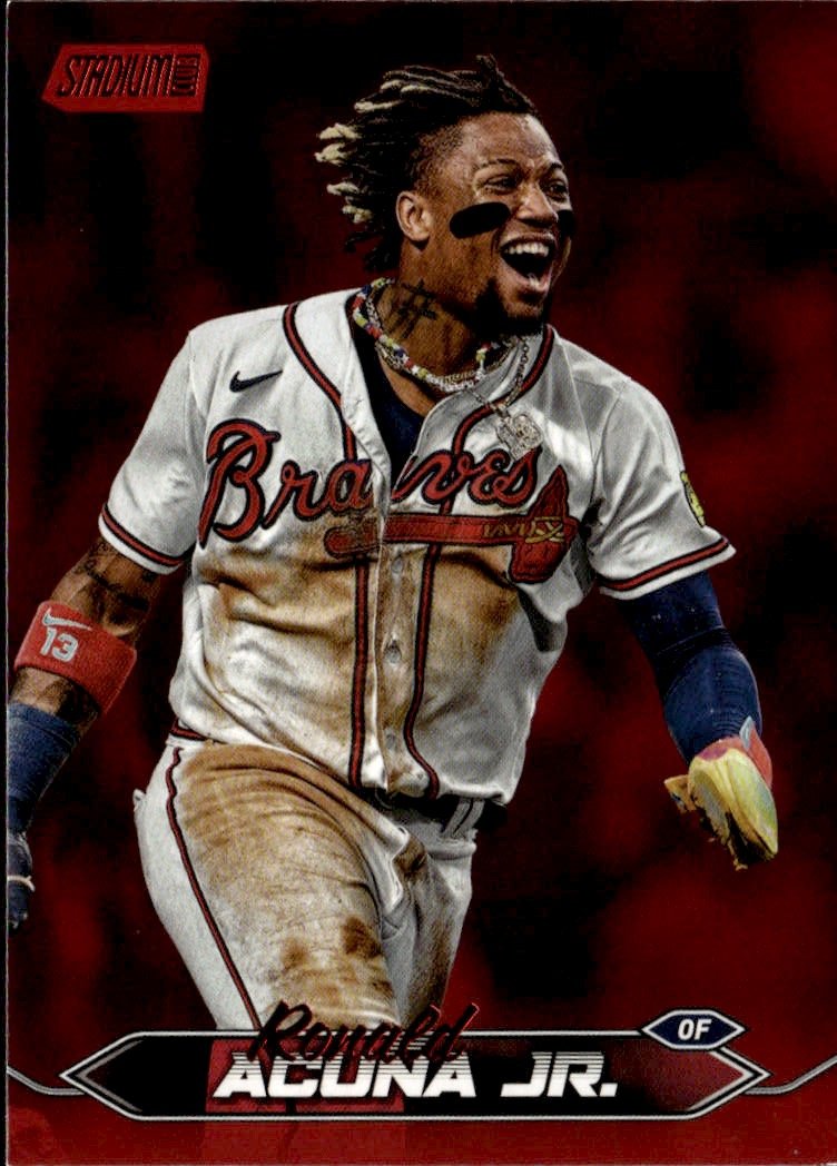 2024 STADIUM CLUB RONALD ACUÑA JR. graded slab