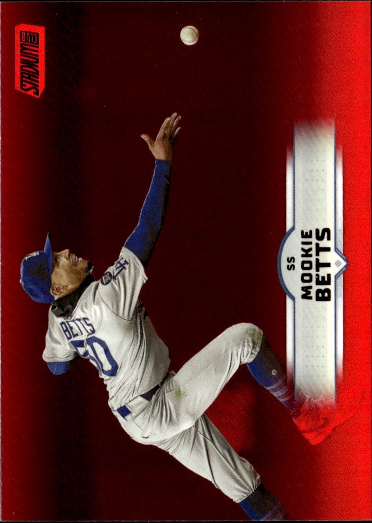 2025 Stadium Club Mookie Betts graded slab
