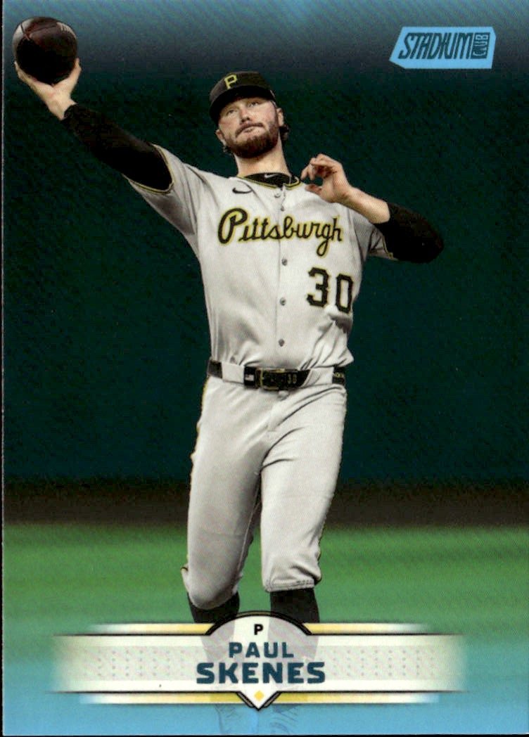 2025 Stadium Club Paul Skenes graded slab