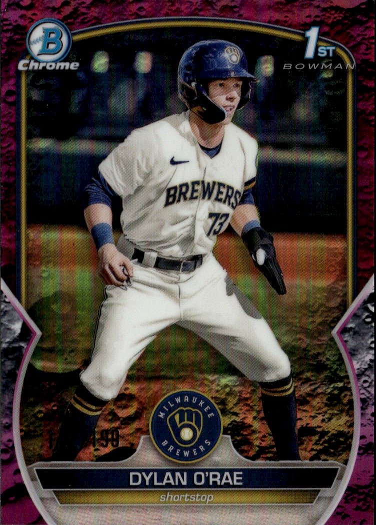 2023 Bowman Chrome Dylan O'Rae graded slab