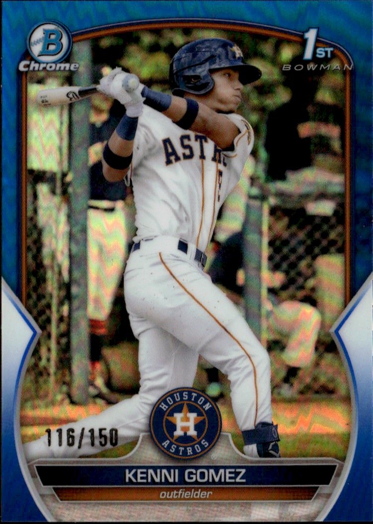 2023 Bowman Chrome Kenni Gomez graded slab