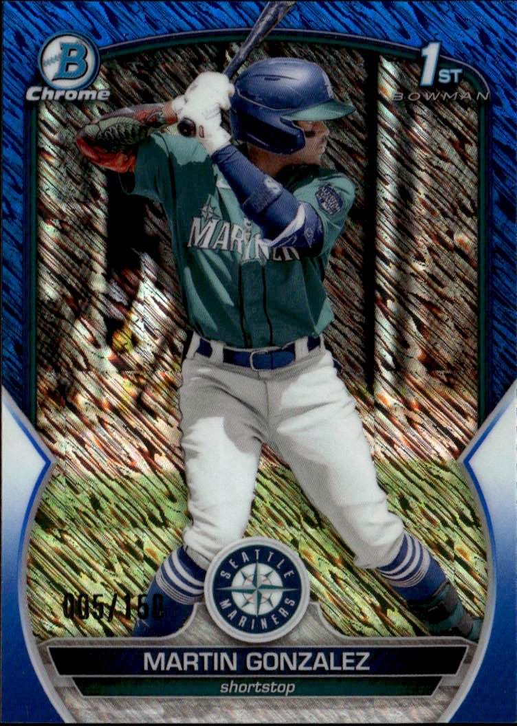 2023 BOWMAN CHROME MARTIN GONZALEZ graded slab