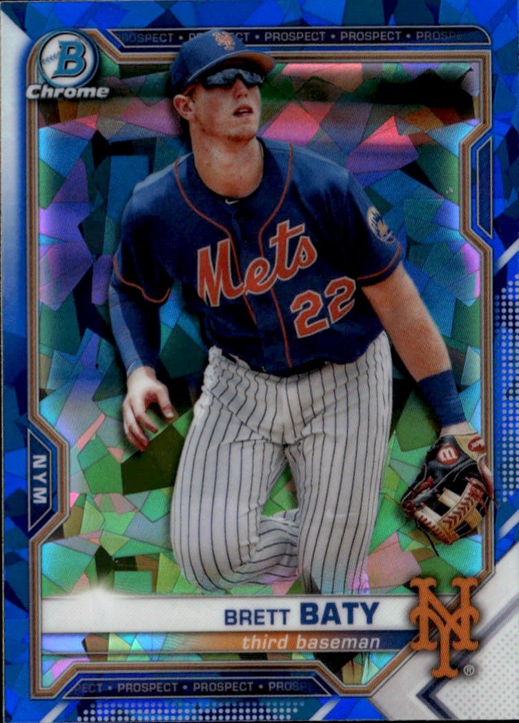 2023 BOWMAN CHROME BRETT BATY graded slab