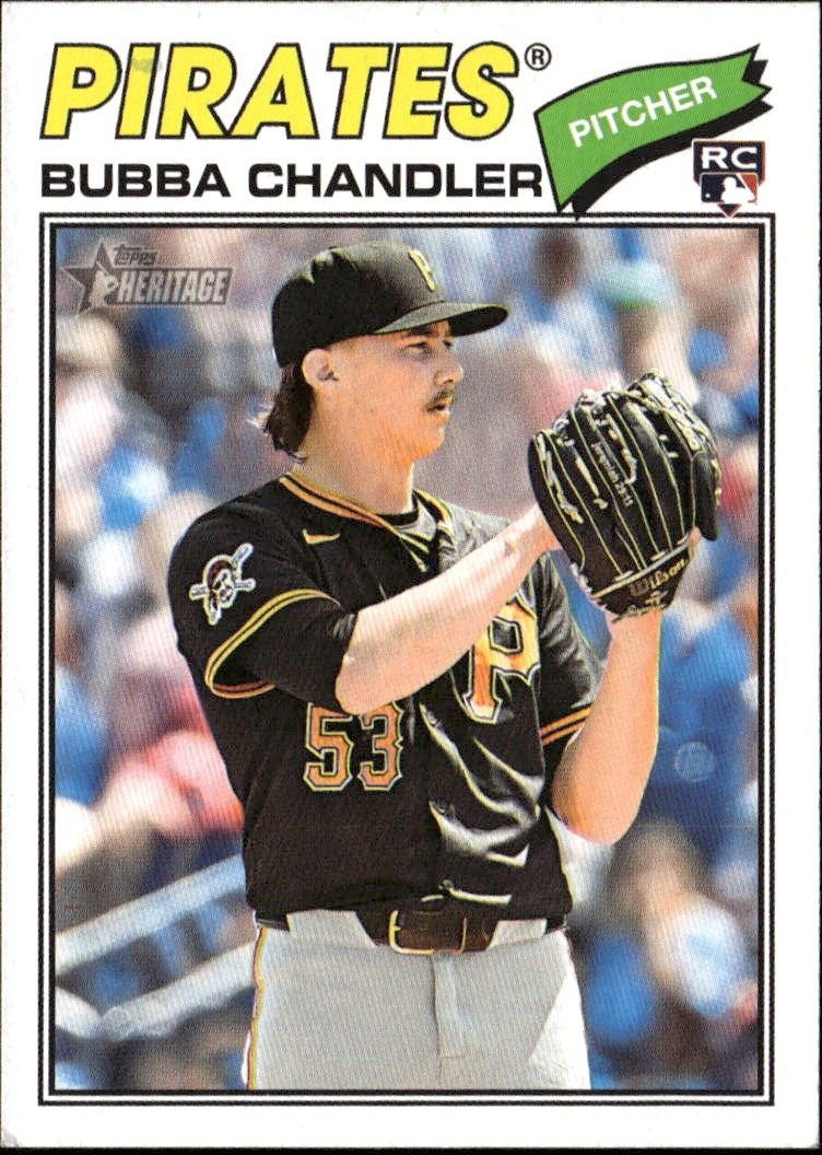 2026 TOPPS HERITAGE BUBBA CHANDLER graded slab