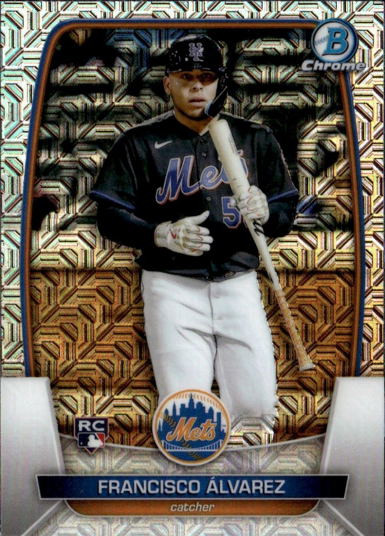 2023 Bowman Chrome Francisco Álvarez graded slab