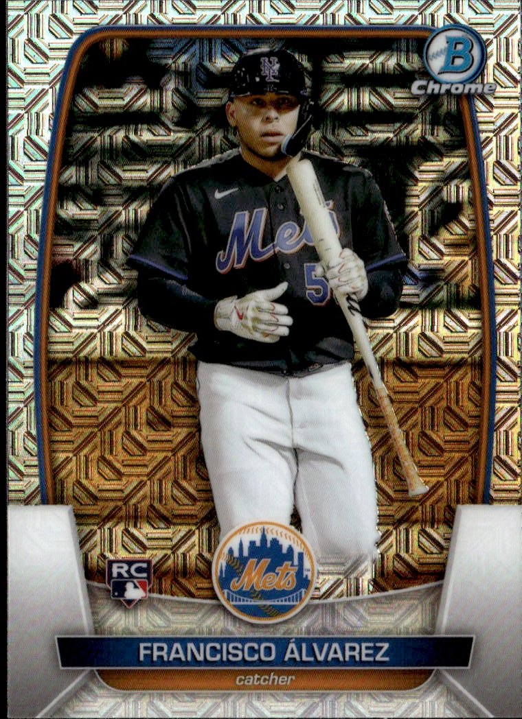 2023 Bowman Chrome Francisco Álvarez graded slab