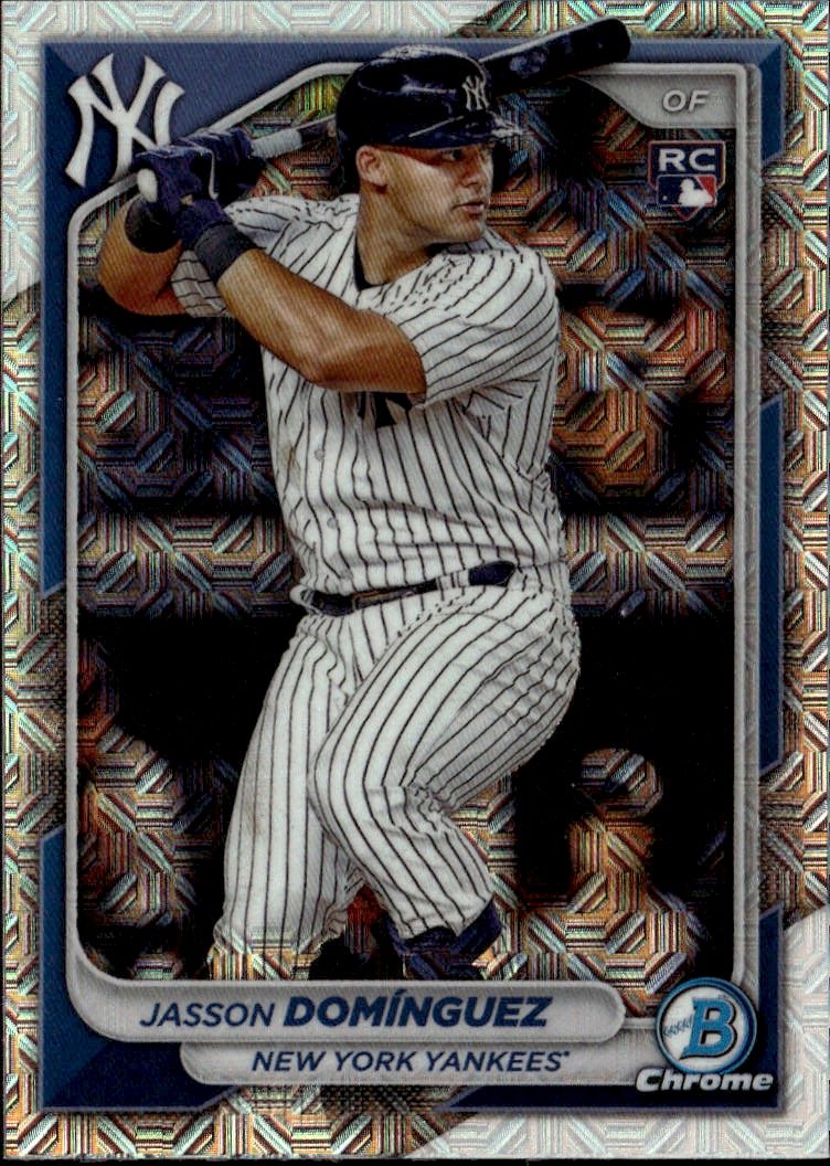 2024 Bowman Chrome Jasson Domínguez graded slab