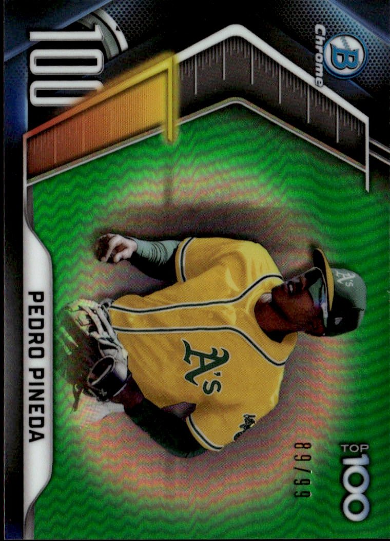 2022 Bowman Chrome Pedro Pineda graded slab