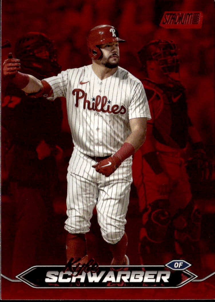2024 STADIUM CLUB KYLE SCHWARBER graded slab