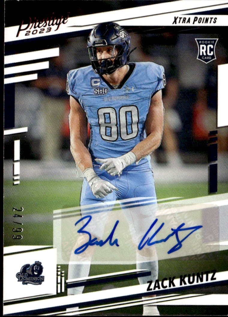 2023 Prestige Zack Kuntz graded slab