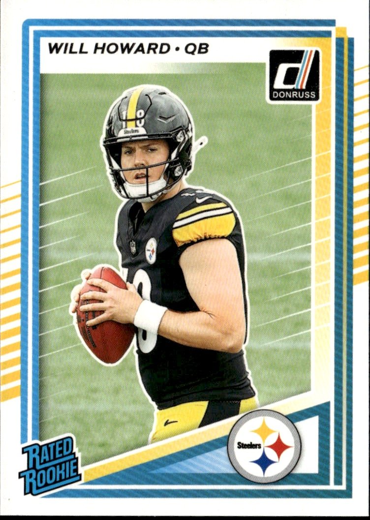 2024 Donruss Will Howard graded slab
