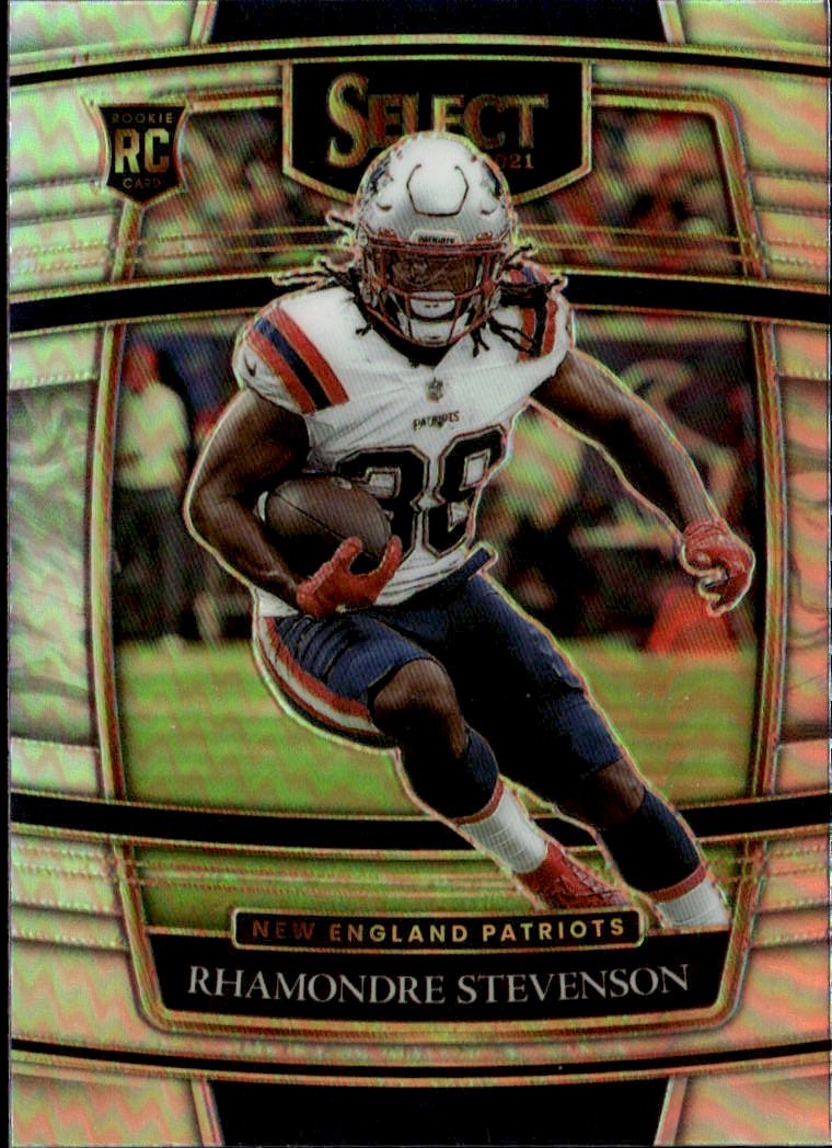 2021 Select Rhamondre Stevenson graded slab
