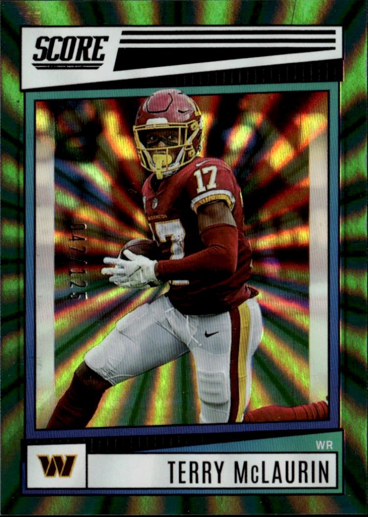 2022 Score Terry McLaurin graded slab