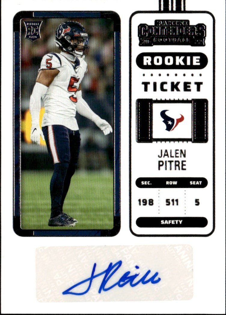 2022 Contenders Jalen Pitre graded slab