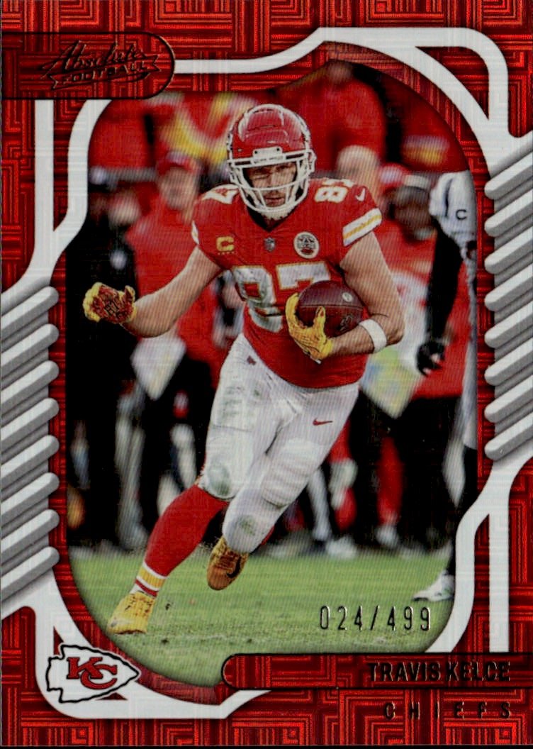 2022 Absolute Travis Kelce graded slab