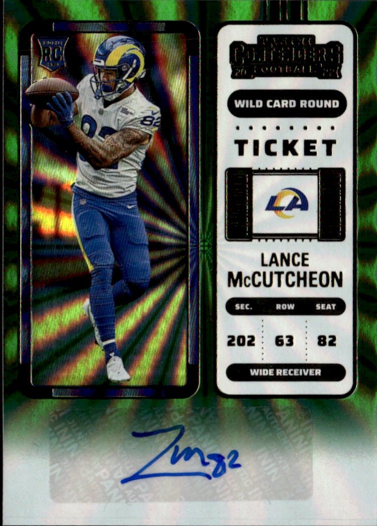 2022 Contenders Lance McCutcheon graded slab